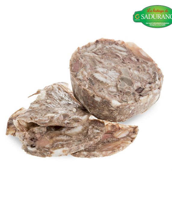 Coppa di testa di suino bio affettata